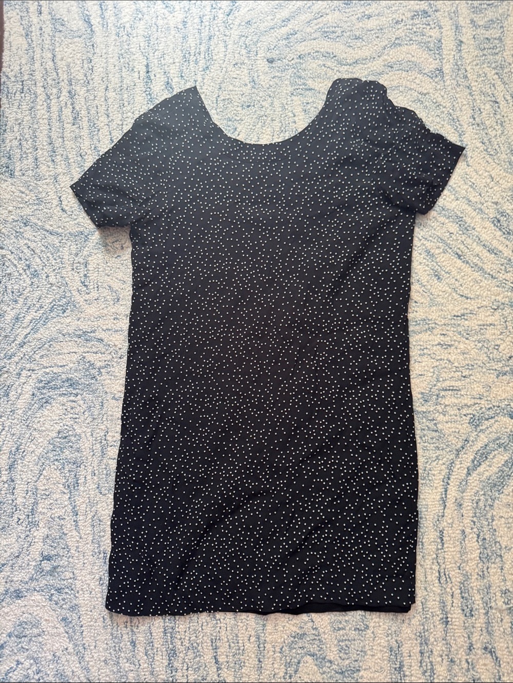 Madewell Zip Back Dress in Dot Scatter 4